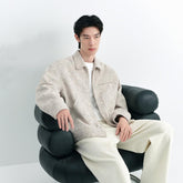Men's Elegant Tweed Jacket